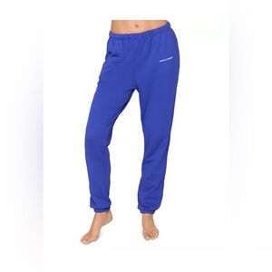 Spiritual Gangster Women’s Blue Midrise Jogger Sweatpants Size Xs